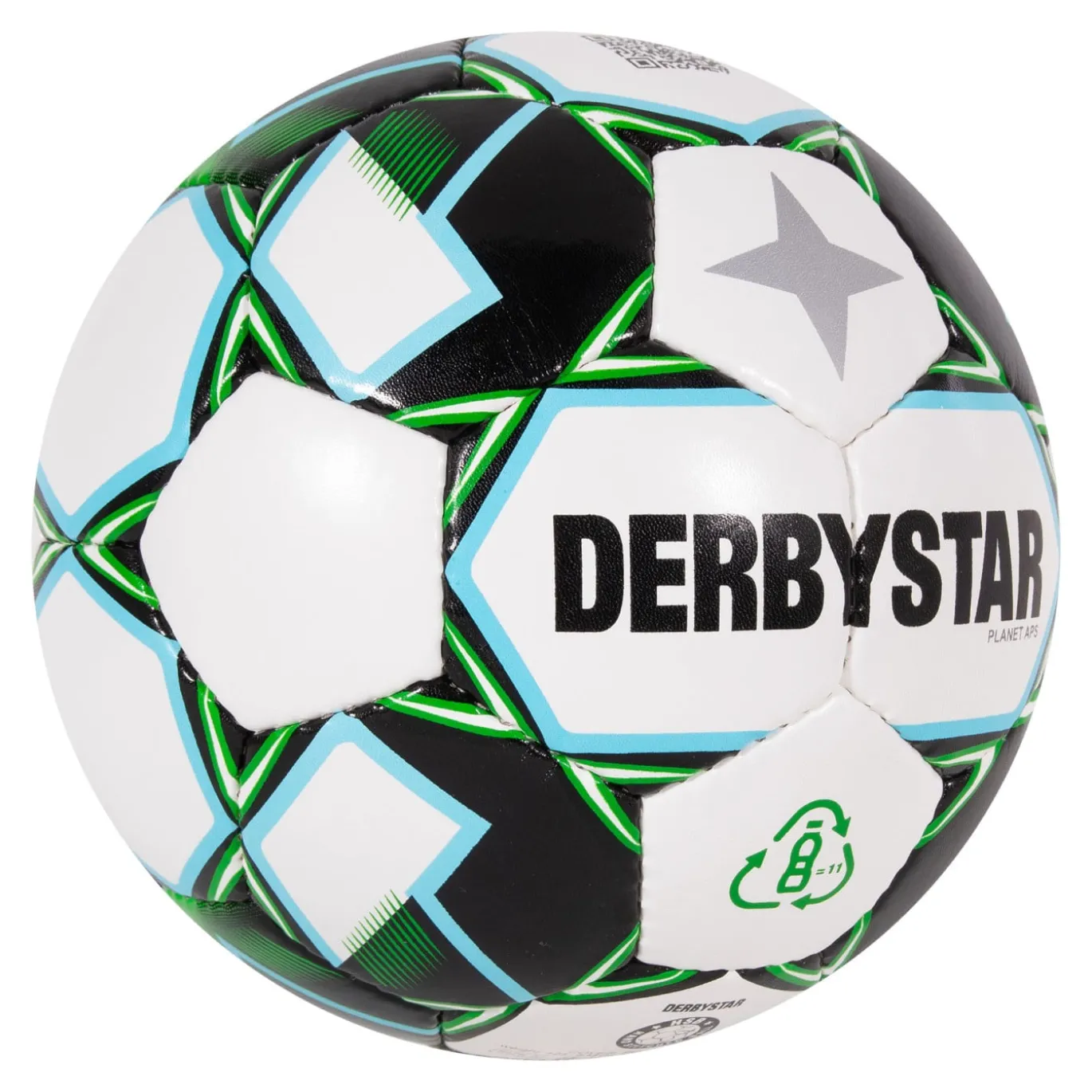 Derbystar Planet APS Voetbal Wit Groen