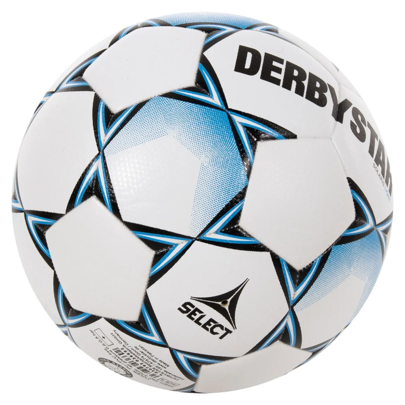 Derbystar Solaris Light Voetbal Wit Blauw