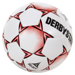 Derbystar Solaris Super Light Voetbal Maat 5 Wit Rood Zwart