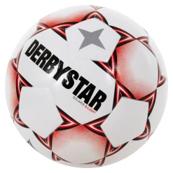 Derbystar Solaris Super Light Voetbal Maat 5 Wit Rood Zwart