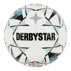 Derbystar Zaalvoetbal Hyper TT II Maat 4 Wit Lichtblauw