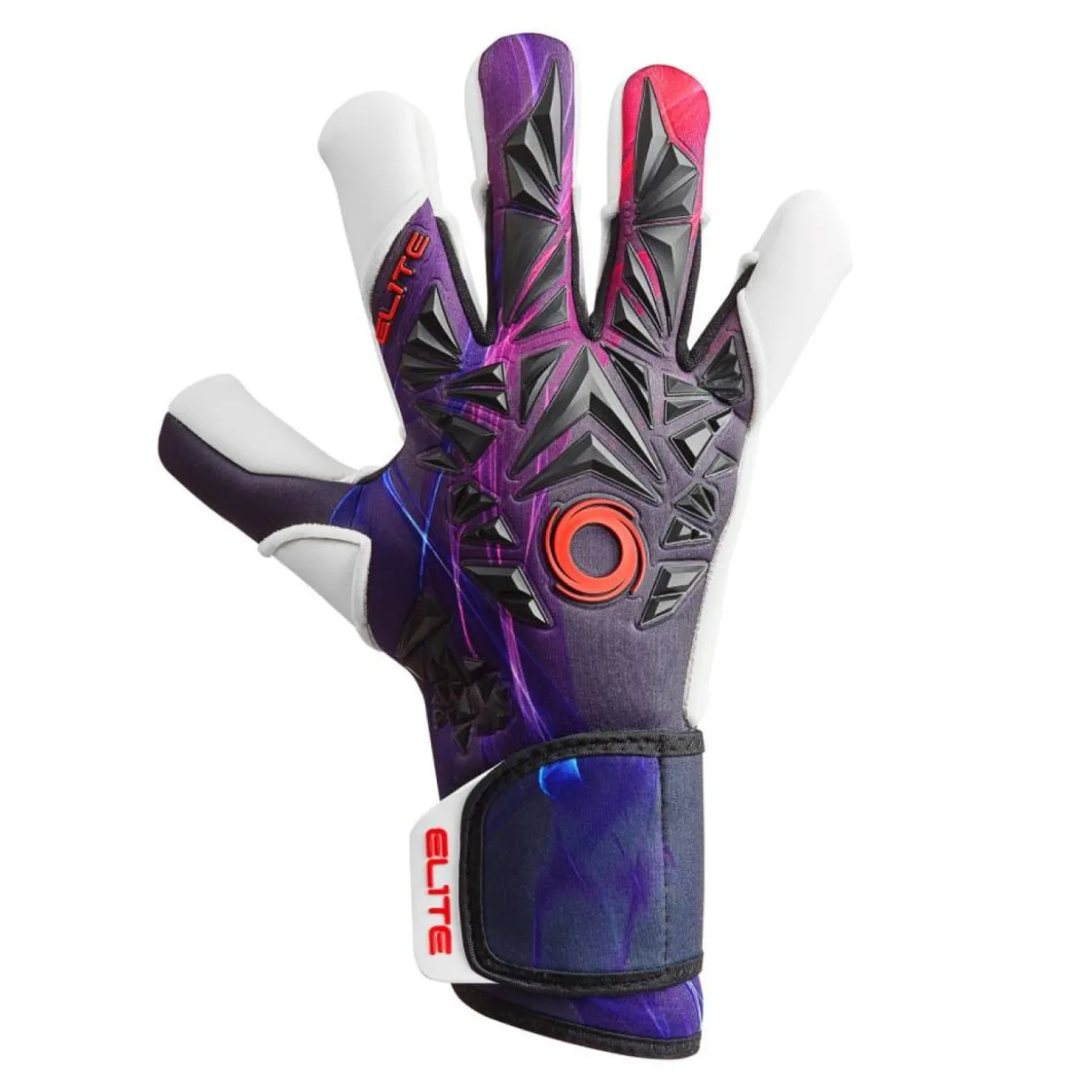 Elite Sport Energy Keepershandschoenen Zwart Blauw Paars Rood