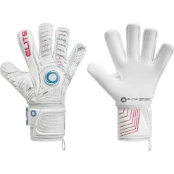 Elite Sport Pulsar Keepershandschoenen Wit Blauw Rood