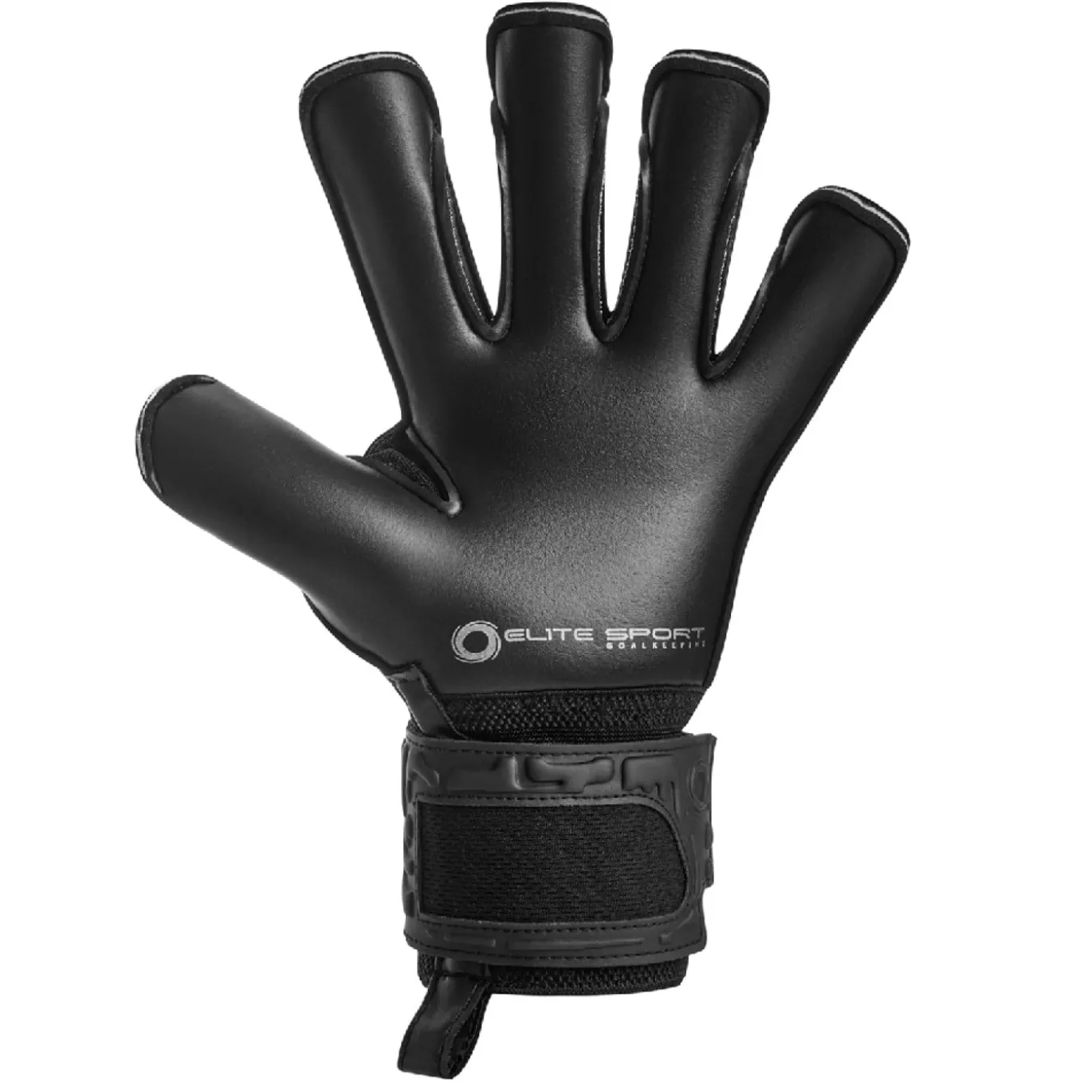 Elite Sport Solo Keepershandschoenen Zwart