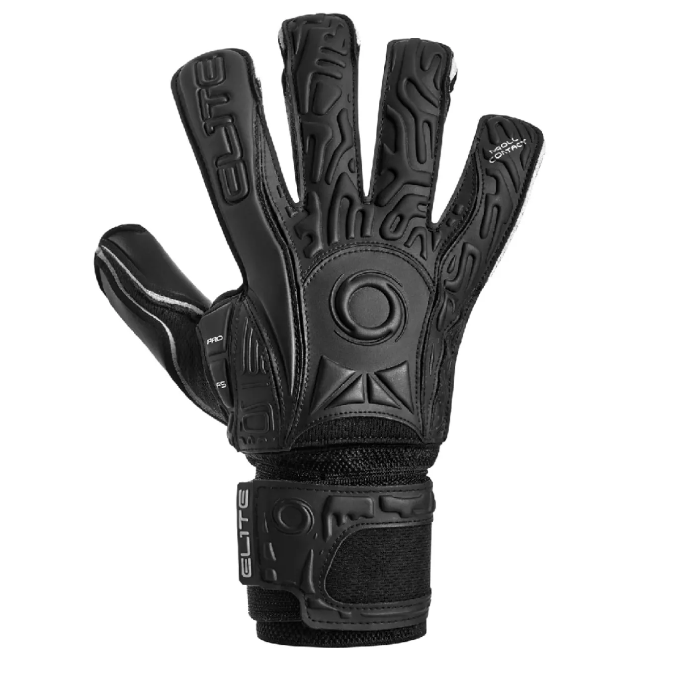 Elite Sport Solo Keepershandschoenen Zwart
