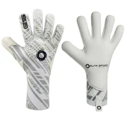 Elite Sport T1W Knit Keepershandschoenen Wit Zwart