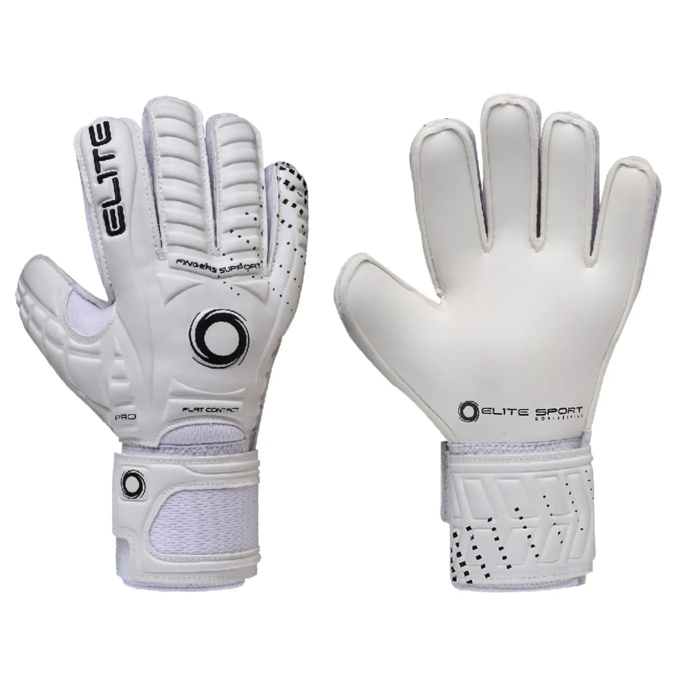 Elite Sport Warrior Keepershandschoenen Kids Wit Zwart