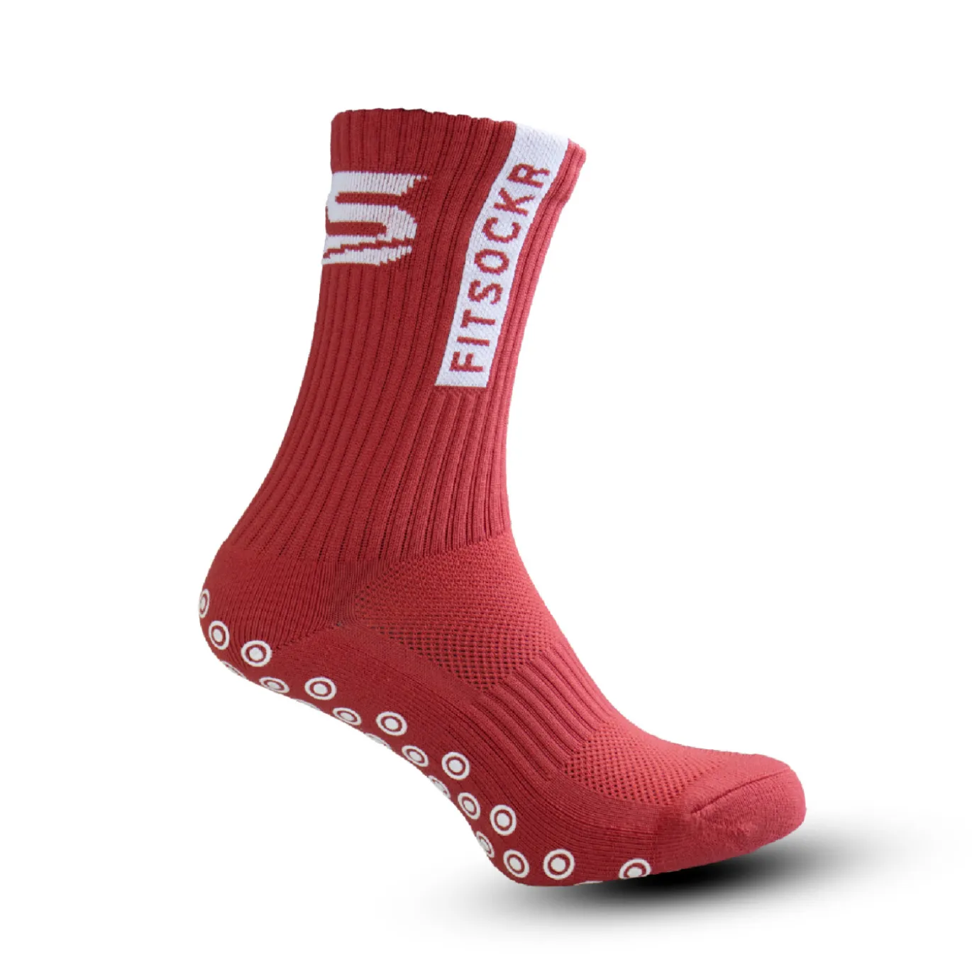 FitSockr Gripsokken Rood