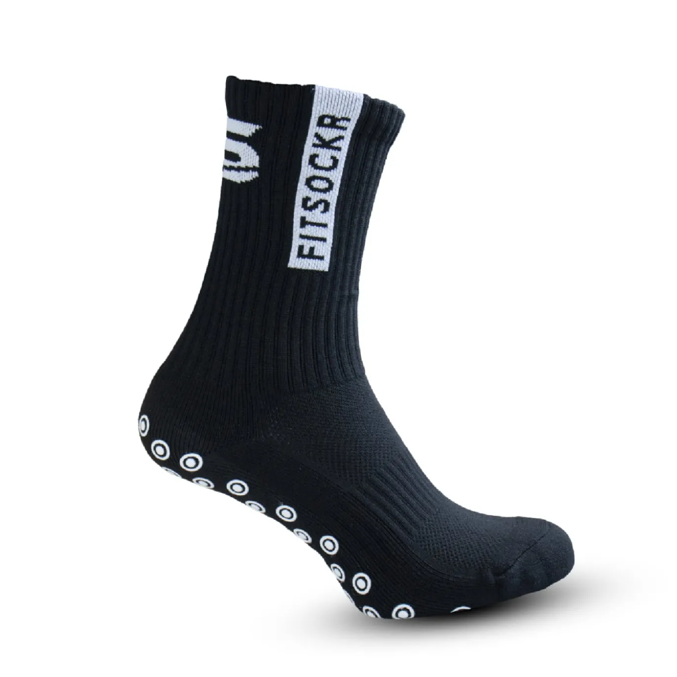 FitSockr Gripsokken Zwart