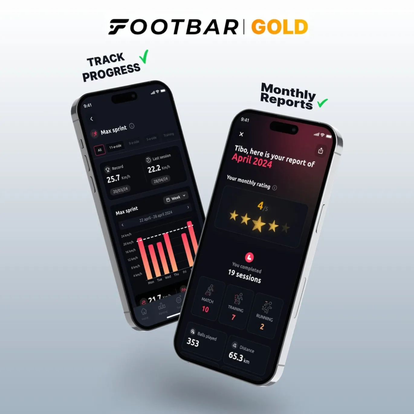 Footbar Meteor Activiteit Tracker
