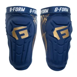 G-Form V2 Scheenbeschermers CE Donkerblauw Goud