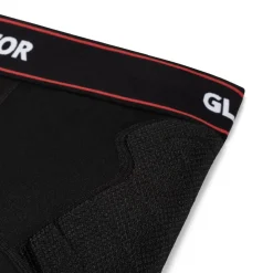 Gladiator Sports Padded Legging Kids Zwart Rood Wit