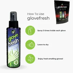 Gloveglu MEGAgrip Glove Care System Spray 3 x 120 ML