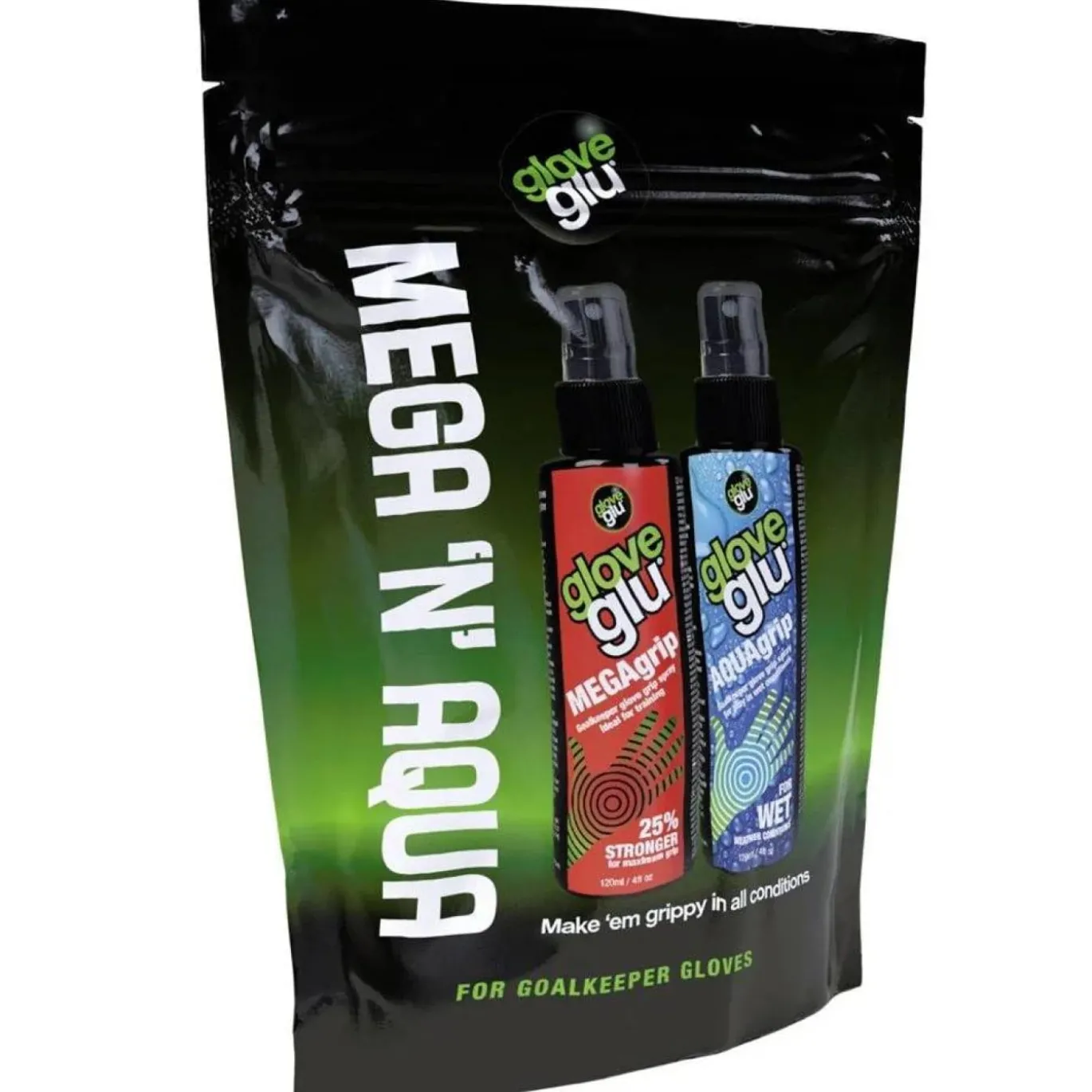 Gloveglu Mega 'N' Aqua Grip Spray 2 x 120ML