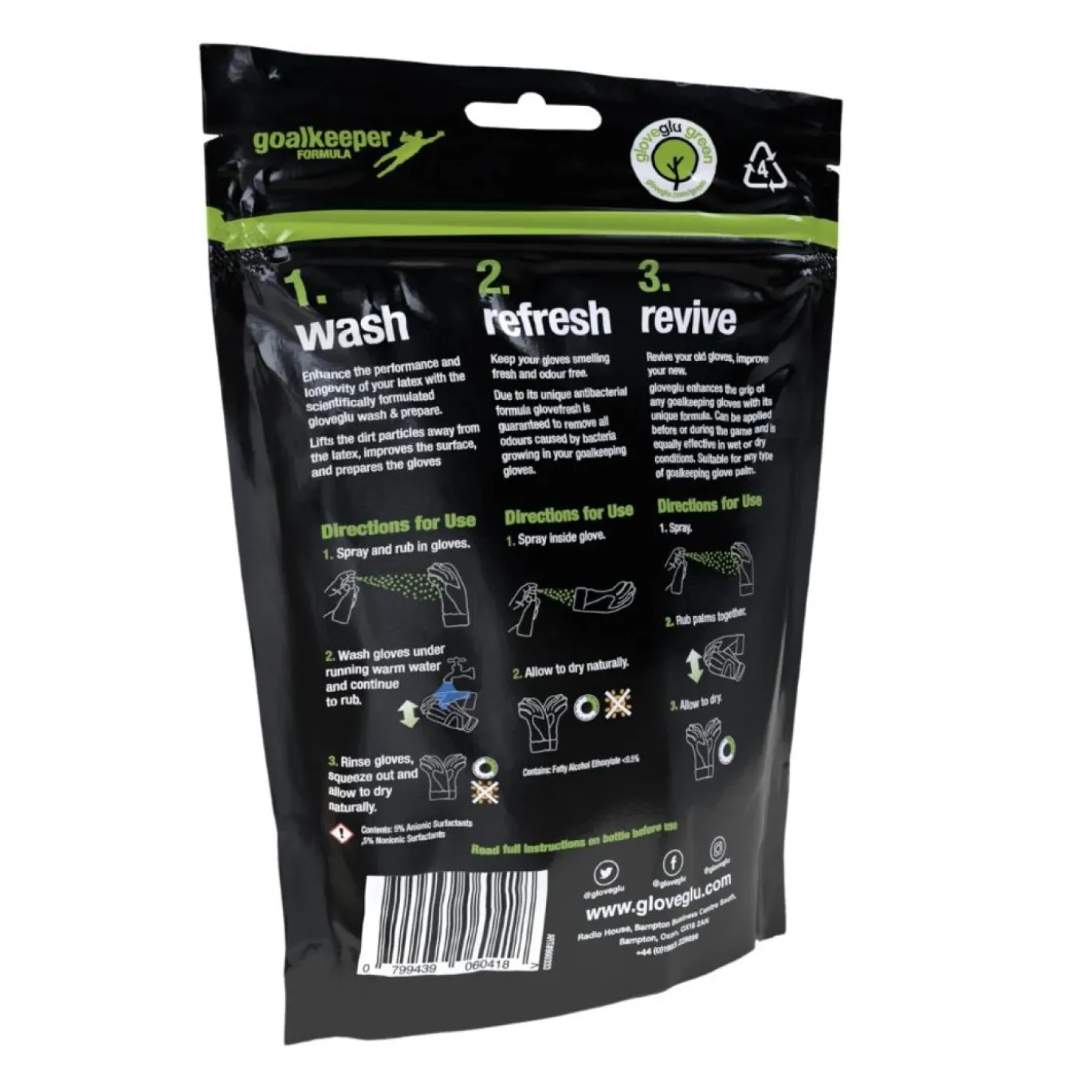 Glovegu Care Set wash grip fresh 3x