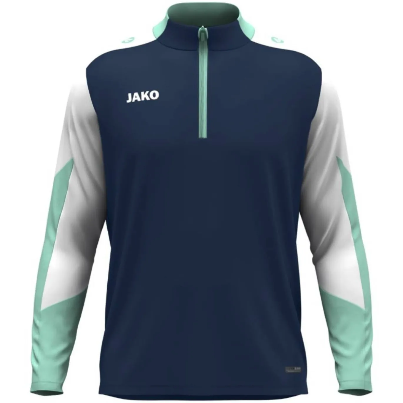 JAKO Dynamic Trainingstrui 1/4-Zip Kids Donkerblauw Wit Lichtgroen