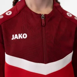 JAKO Iconic Trainingstrui 1/4-Zip Kids Rood