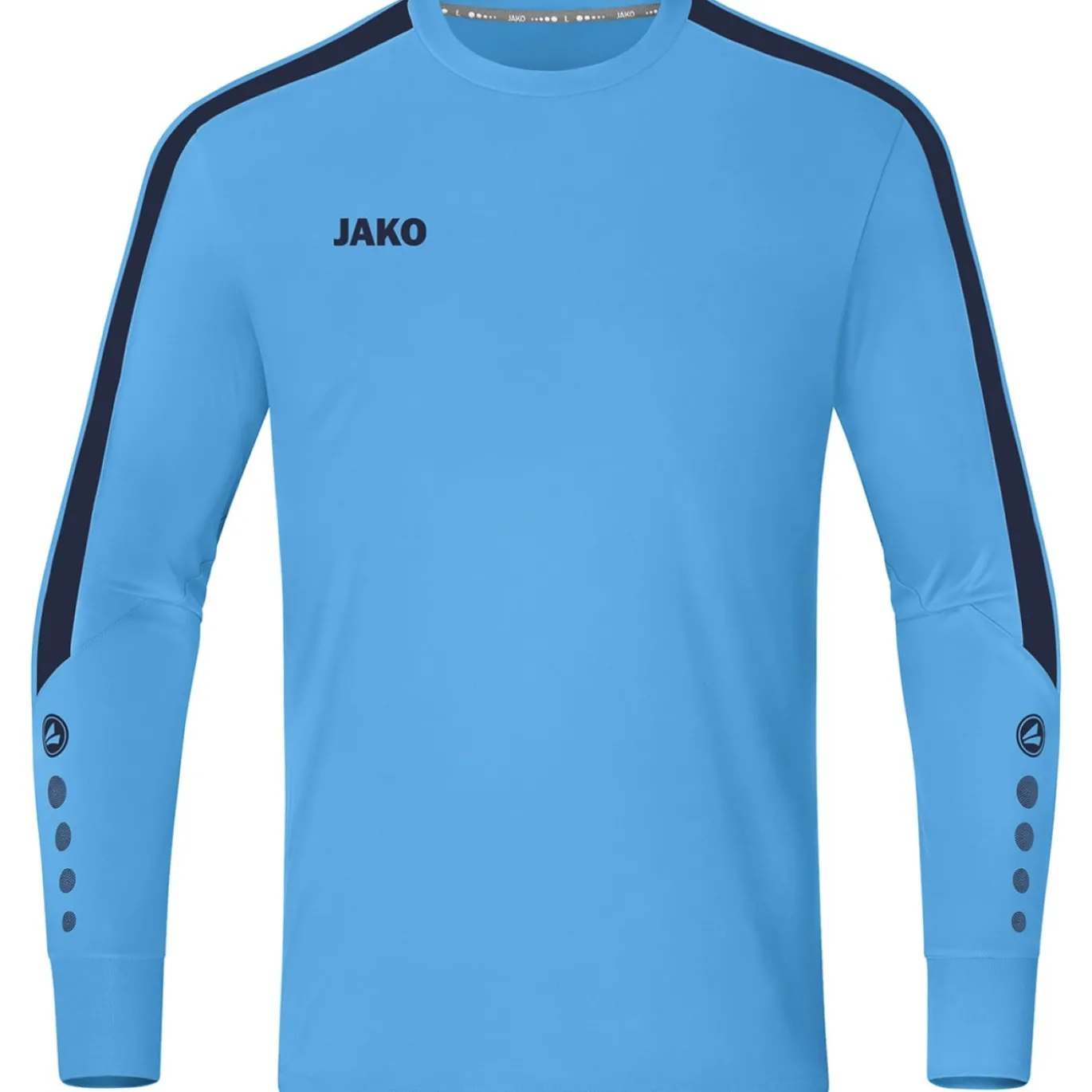 JAKO Power Keepersshirt Lichtblauw Donkerblauw