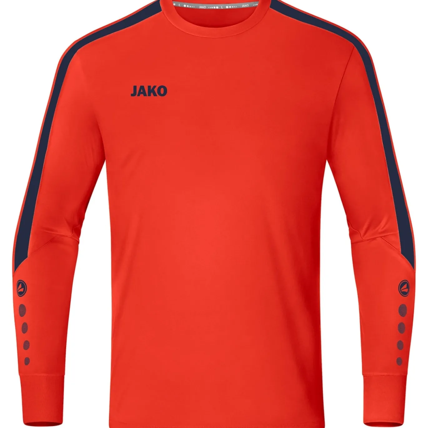 JAKO Power Keepersshirt Oranje Donkerblauw