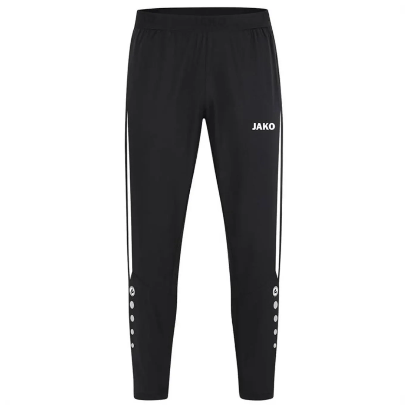 JAKO Power Polyester Trainingsbroek Zwart Wit