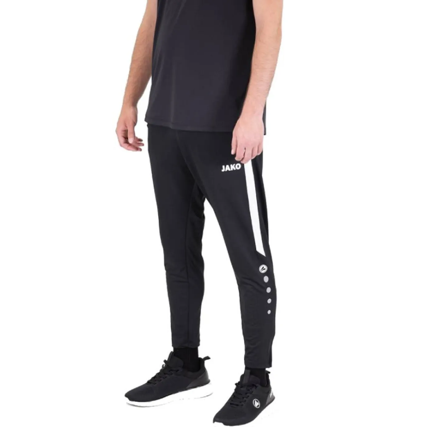 JAKO Power Trainingsbroek Zwart Wit