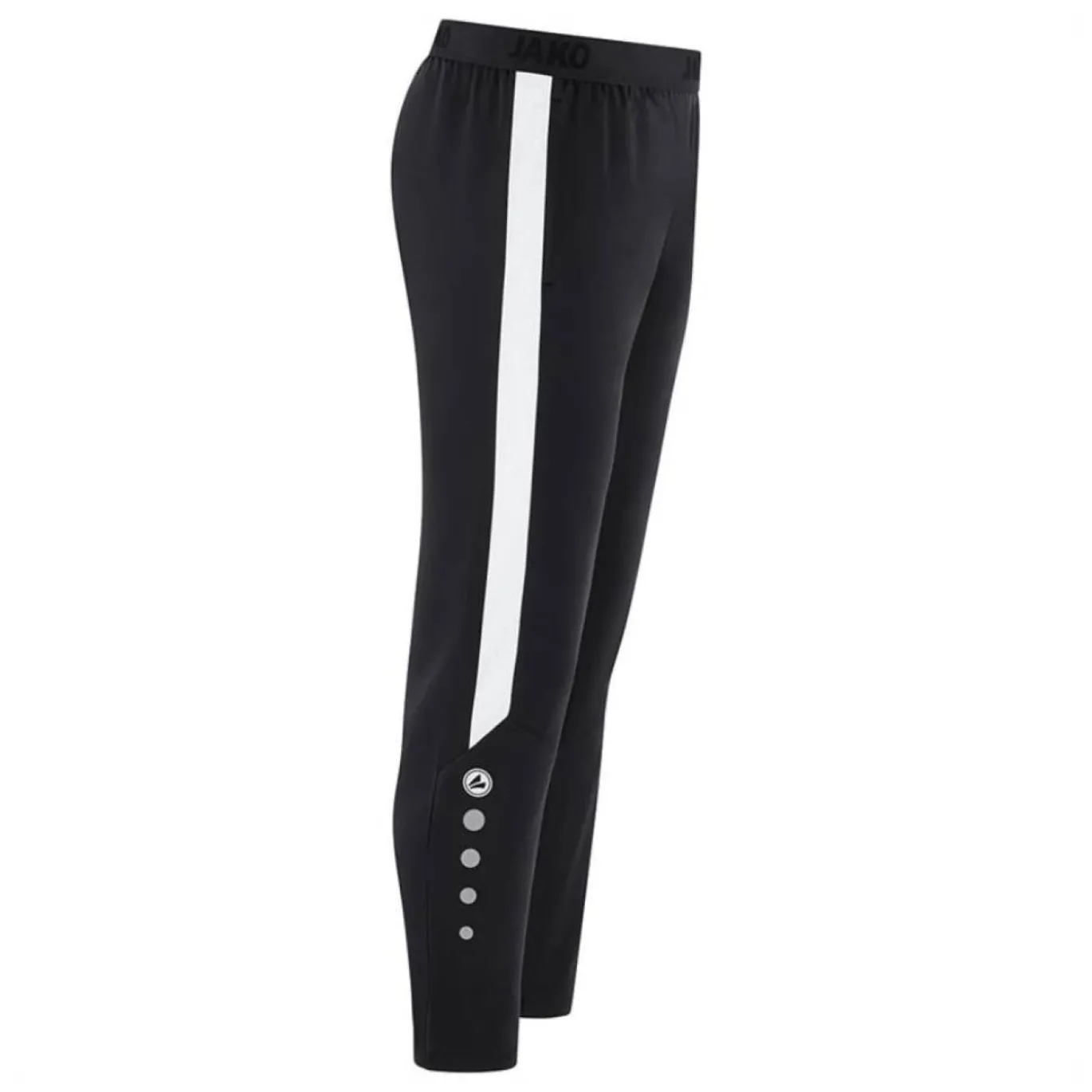 JAKO Power Vrijetijdsbroek Zwart Wit