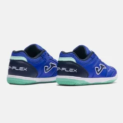 Joma Top Flex Zaalvoetbalschoenen (IN) Kids Blauw Donkerblauw Turquoise