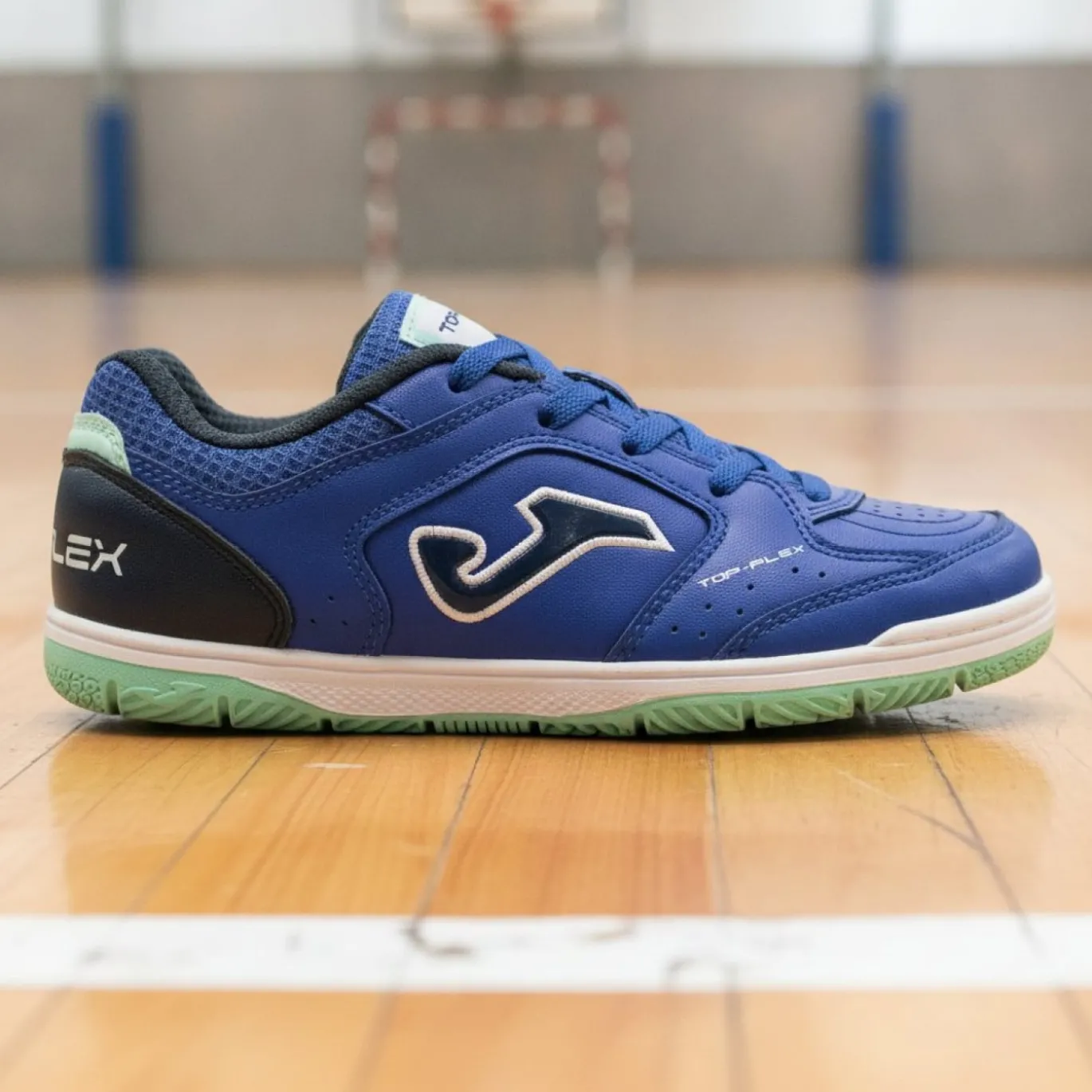 Joma Top Flex Zaalvoetbalschoenen (IN) Kids Blauw Donkerblauw Turquoise