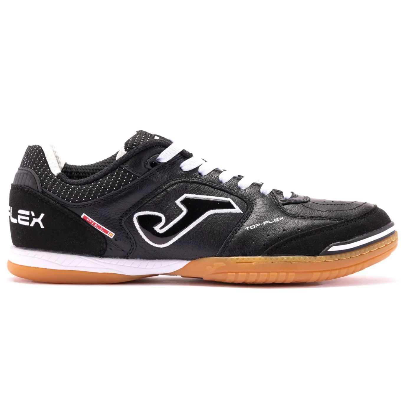 Joma Top Flex Zaalvoetbalschoenen (IN) Zwart Wit Bruin