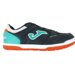 Joma Top Flex Zaalvoetbalschoenen (IN) Kids Donkerblauw Wit Turquoise