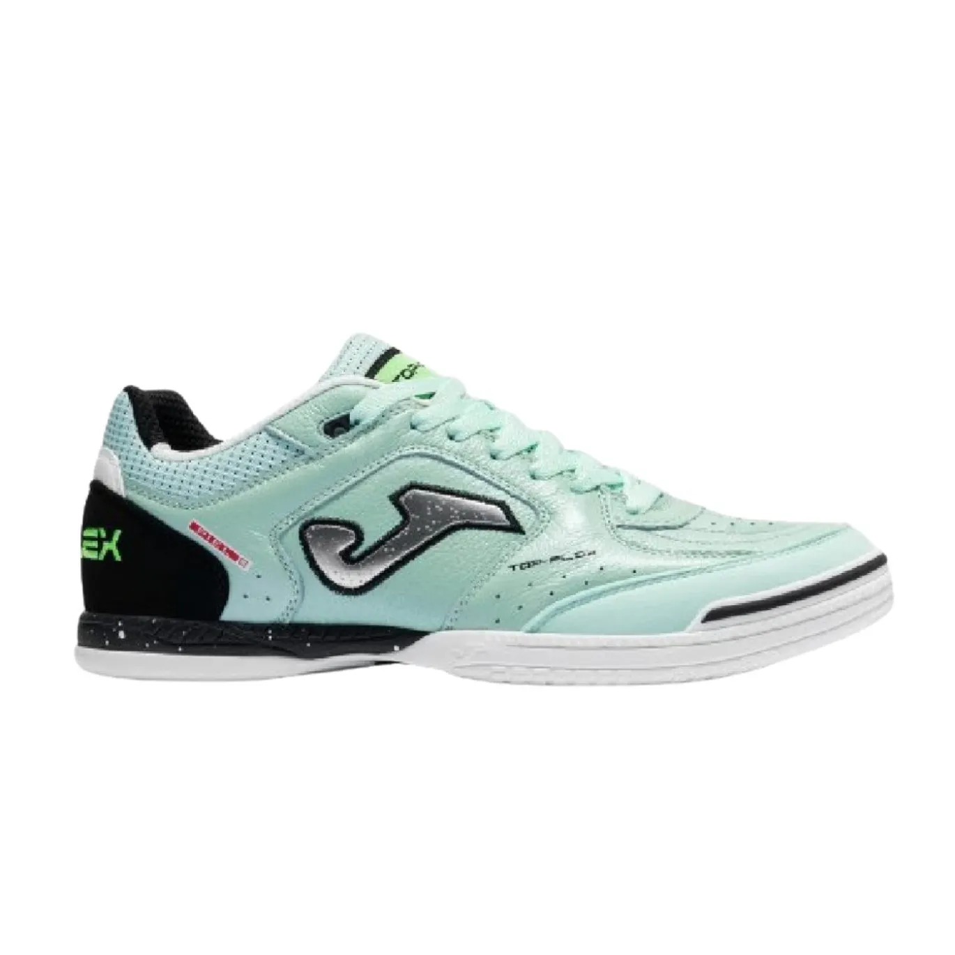 Joma Top Flex Zaalvoetbalschoenen (IN) Lichtgroen Zwart Felgroen Zilver