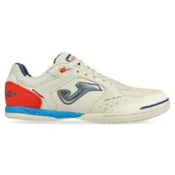 Joma Top Flex Zaalvoetbalschoenen (IN) Beige Blauw Felrood Zilver