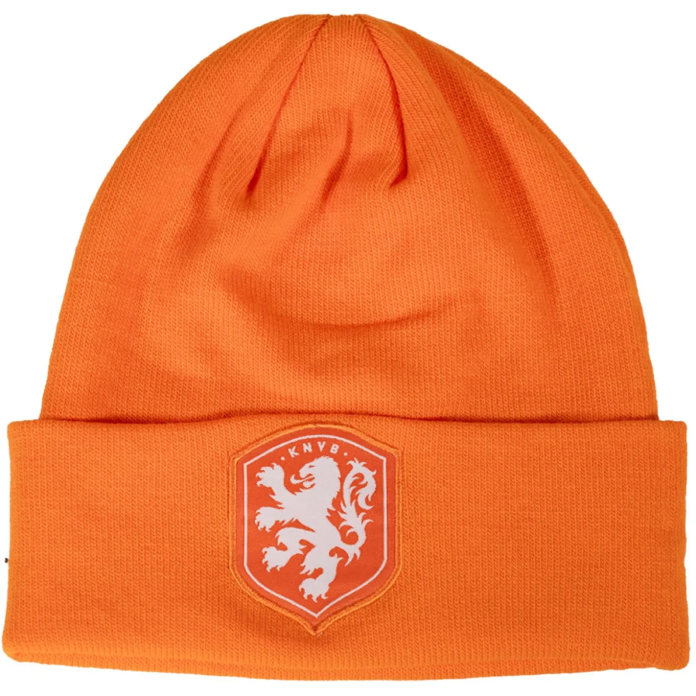 KNVB Muts Logo Oranje Wit