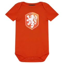 KNVB Rompertje Baby Oranje Wit