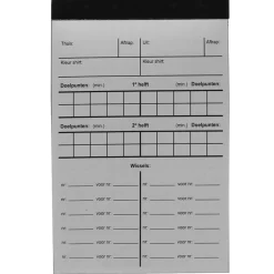 KNVB Scoreblokje Veldvoetbal versie 2015