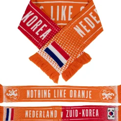 KNVB Sjaal OranjeLeeuwinnen Nederland - Zuid-Korea