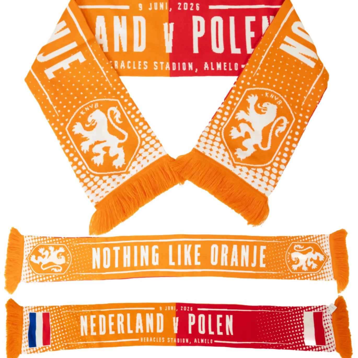 KNVB Sjaal OranjeLeeuwinnen Nederland - Polen