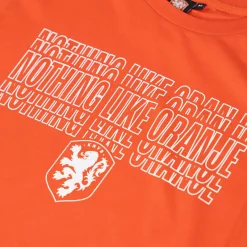 KNVB T-shirt Nothing Like Oranje Kids Oranje