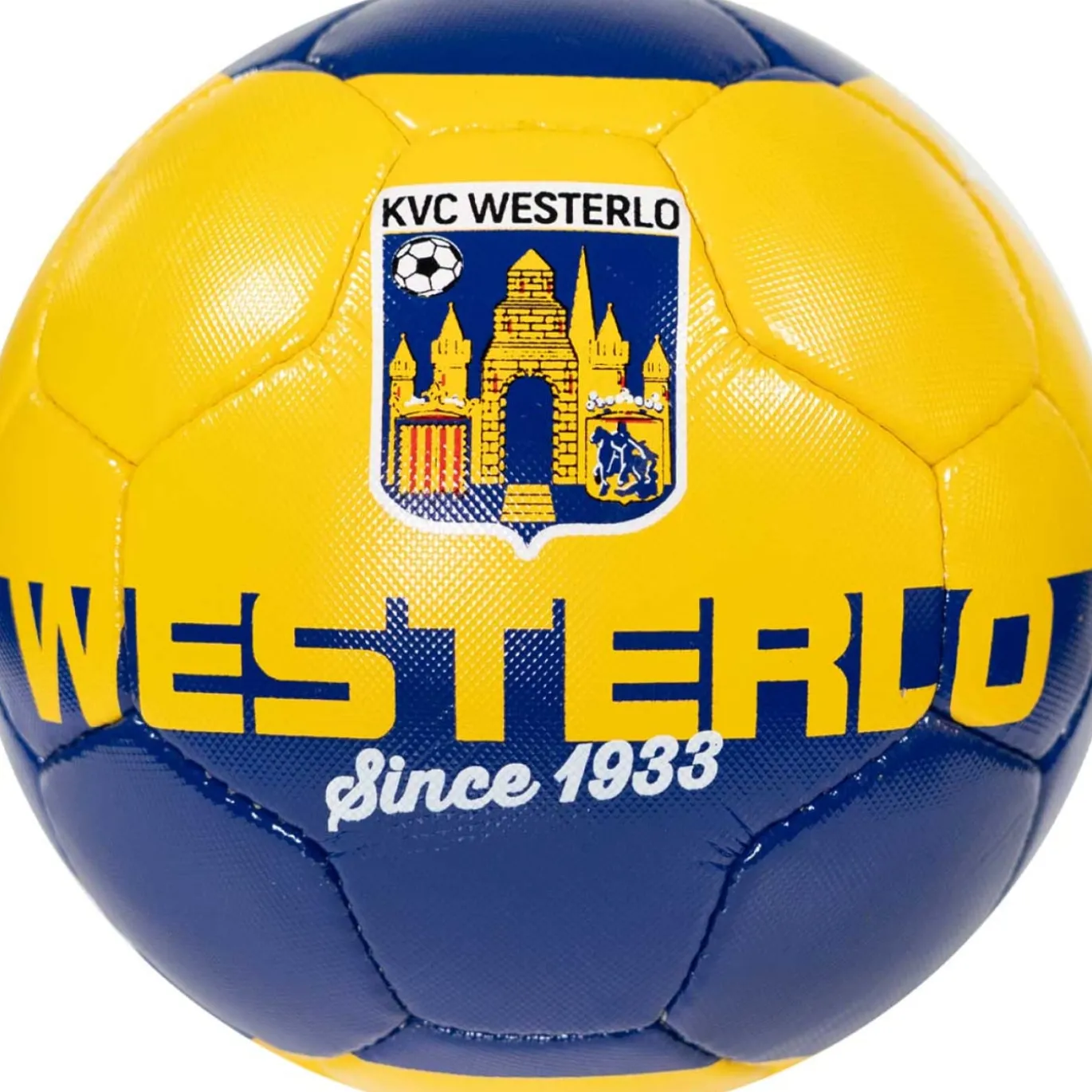 KVC Westerlo Voetbal Maat 5 Geel Blauw