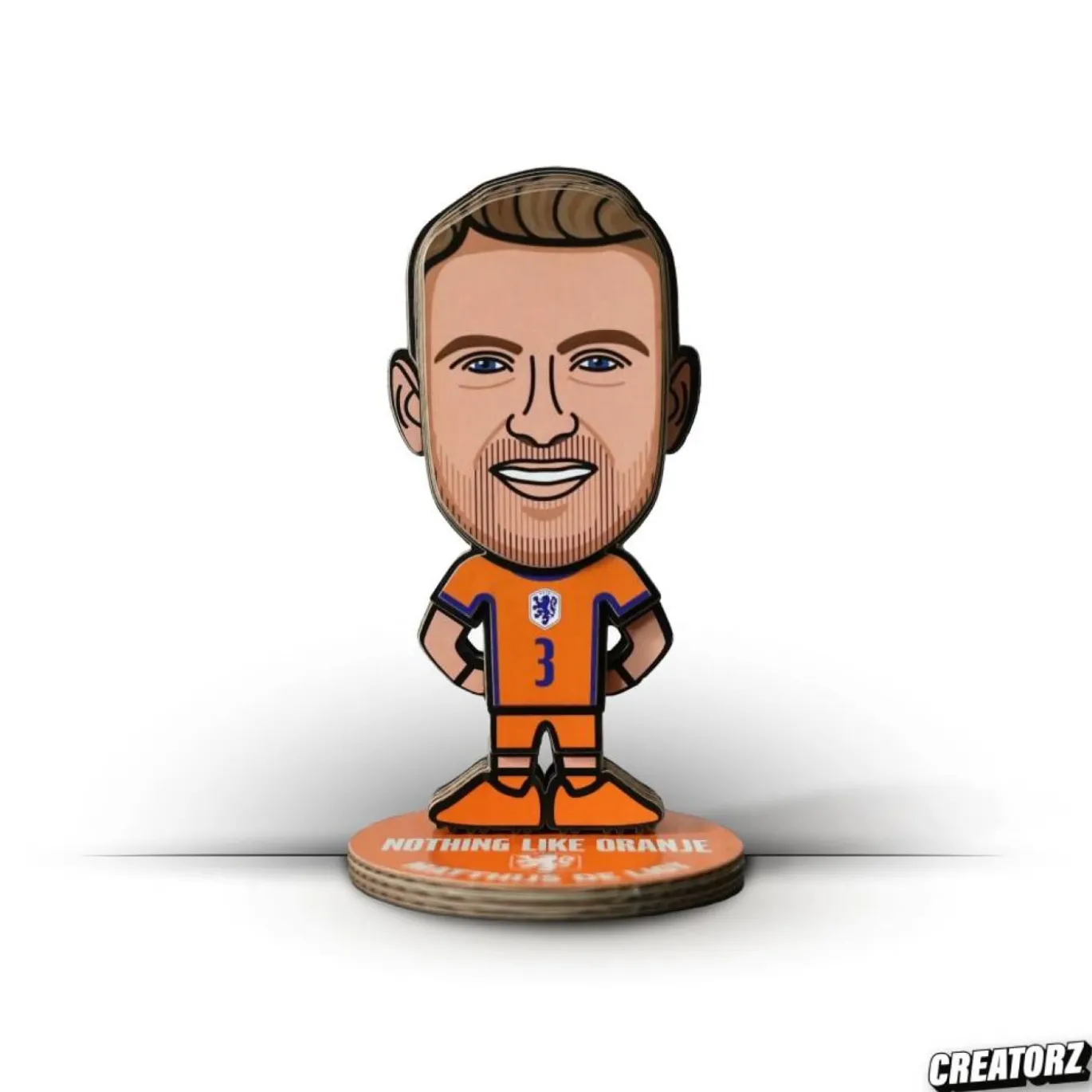 Matthijs de Ligt Nederland Miniatuur 3D Poppetje