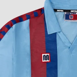 Meyba Blaugrana Uitshirt 1981-1985 Blauw