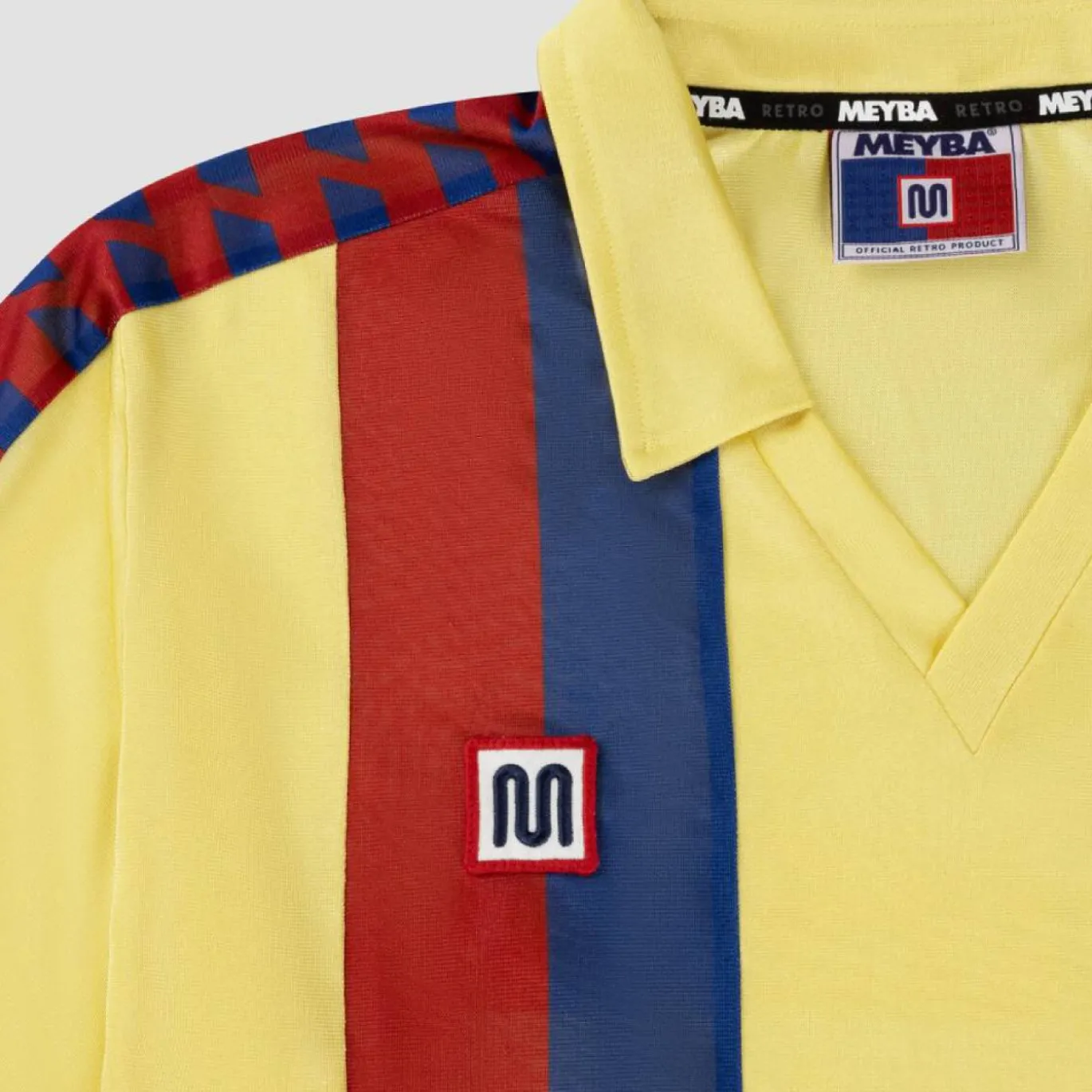 Meyba Blaugrana Uitshirt 1981-1985 Geel