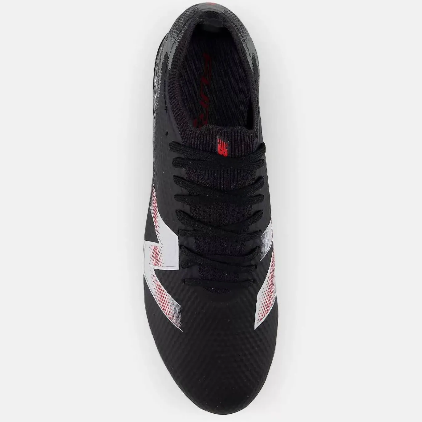 New Balance Furon V9 Elite Gras Voetbalschoenen (FG) Zwart Wit Rood