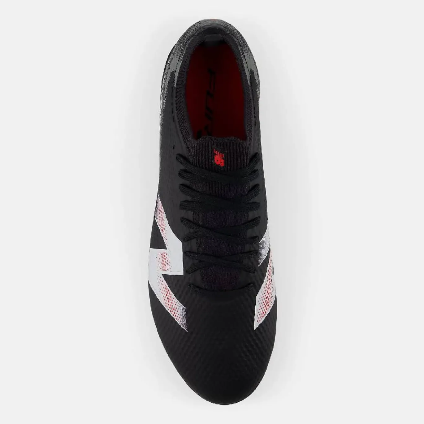 New Balance Furon V9 Pro Gras Voetbalschoenen (FG) Zwart Wit Rood