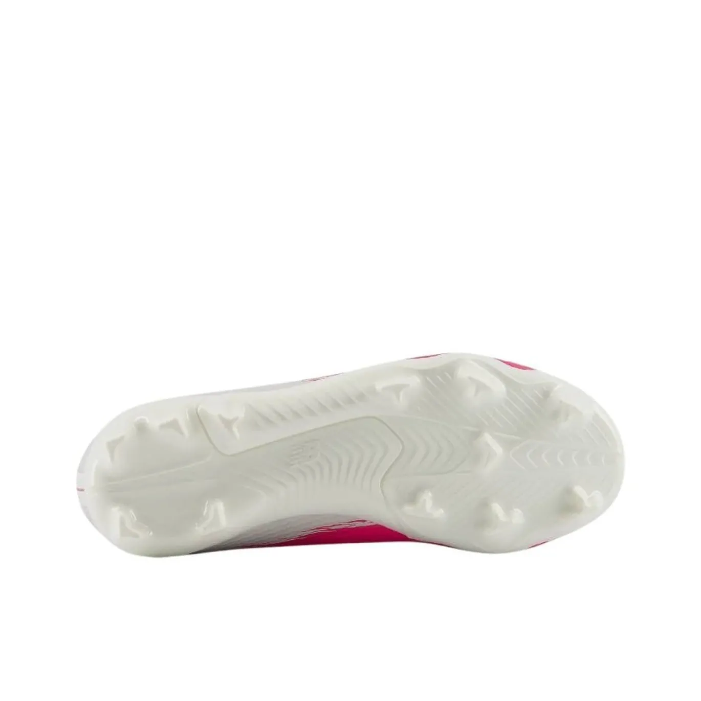 New Balance Furon V8 Team Gras Voetbalschoenen (FG) Kids Felroze Wit Goud