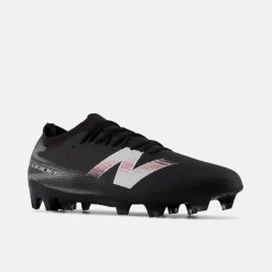 New Balance Furon V9 Team Gras Voetbalschoenen (FG) Zwart Wit Rood
