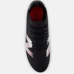 New Balance Furon V9 Team Gras Voetbalschoenen (FG) Zwart Wit Rood
