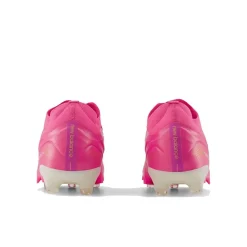 New Balance Tekela V5 Pro Low Gras Voetbalschoenen (FG) Felroze Wit Goud