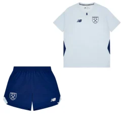 New Balance West Ham United Trainingsset 2026-2027 Lichtblauw Donkerblauw Wit