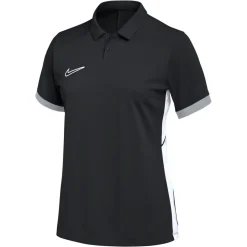 Nike Academy 25 Polo Dames Zwart Grijs Wit